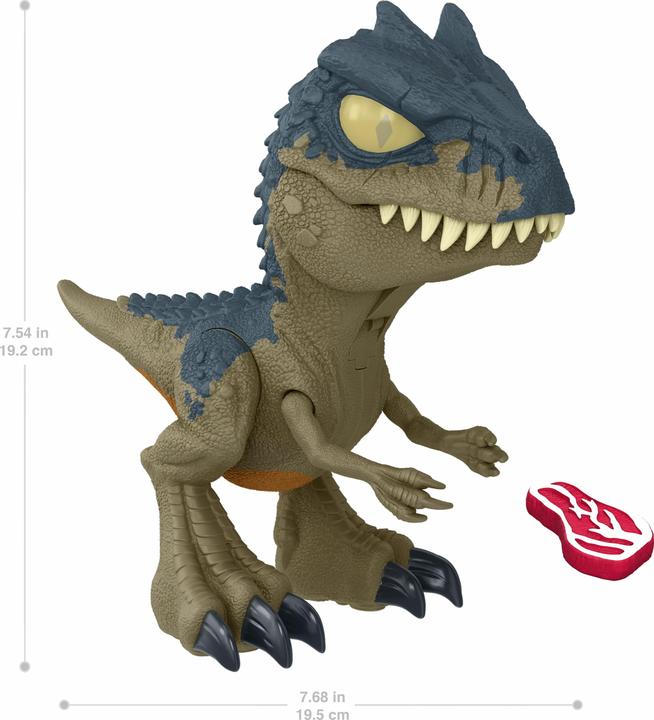 Actual product image Jurassic World Mega Roar - Allosaurus