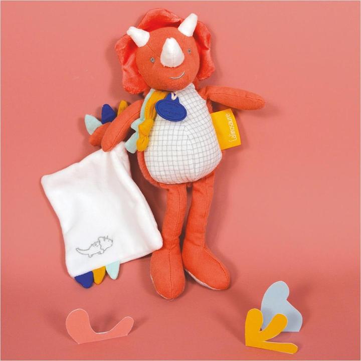 Immagine prodotto Doudou et Compagnie Dino Lou con panno da coccolare 25cm