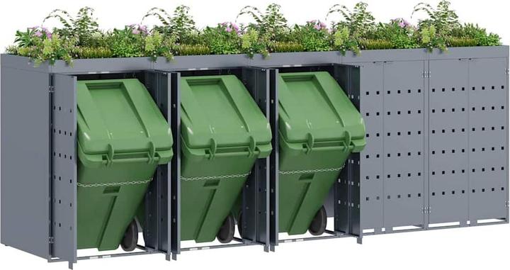 Produktbild vidaXL Rollbehälterlagerung