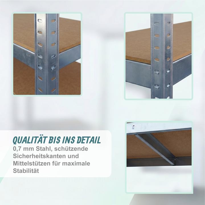 Produktbild Relaxdays Schwerlastregal