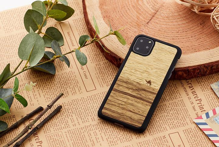 Actual product image Man&Wood SmartPhone case iPhone 11 Pro terra black (Apple iPhone 11 Pro)