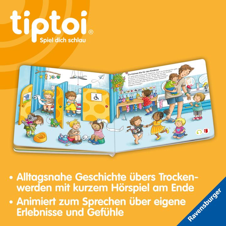 Actual product image tiptoi Abenteuer Grosswerden: Liv geht aufs Töpfchen (German, Sandra Grimm, Stéffie Becker, 2025)