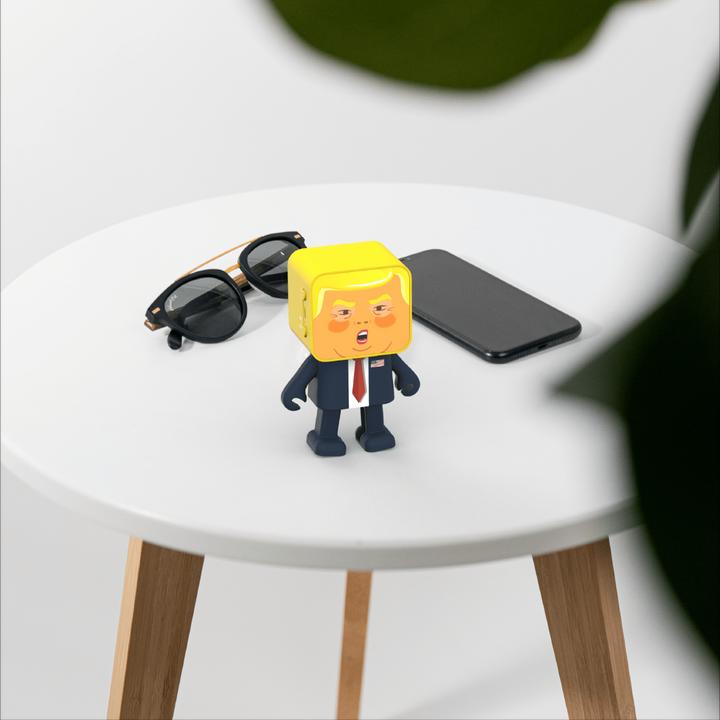 Actual product image Mobility on Board Dancing President speaker Donald Trump (4 h, Rechargeable battery operated)
