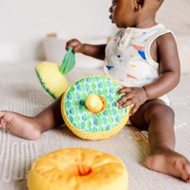 Actual product image Melissa & Doug Melissa and Doug - Pineapple Soft Stacker - (30743)