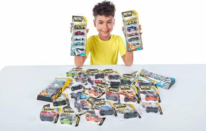 Actual product image Zuru Metal Machine Cars Set 5 pcs