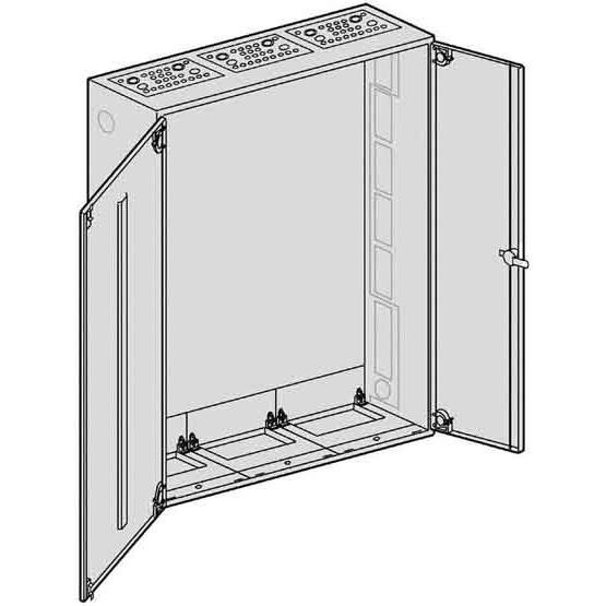 Thumbnail - ABN, Verteilerschrank Zubehör, System-Gehäuse IP43 S37 schutzisoliert 800x1100mm