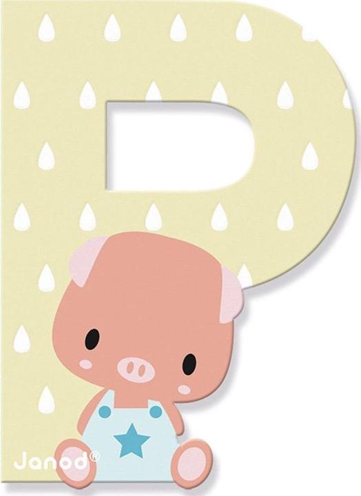 Produktbild Janod Buchstabe P Pure