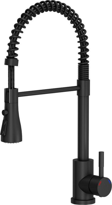 Actual product image Steiner Salma standing kitchen faucet black (84818011)