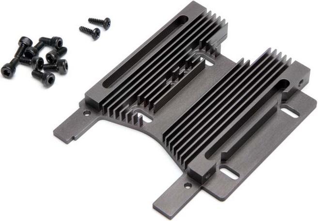 Produktbild HPI Savage Flux HD HEATSINK MOTOR PLATE 10mm (7075S/GRAY)