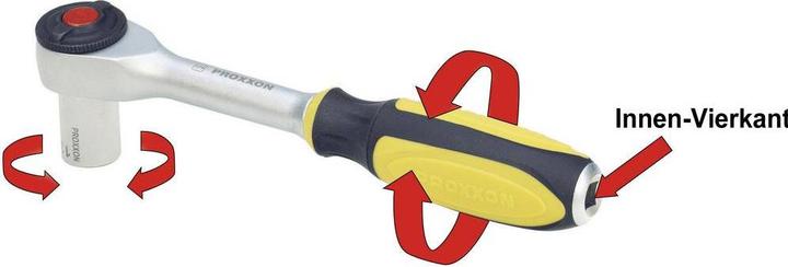 Actual product image Proxxon Rotary Ratchet (1/4")