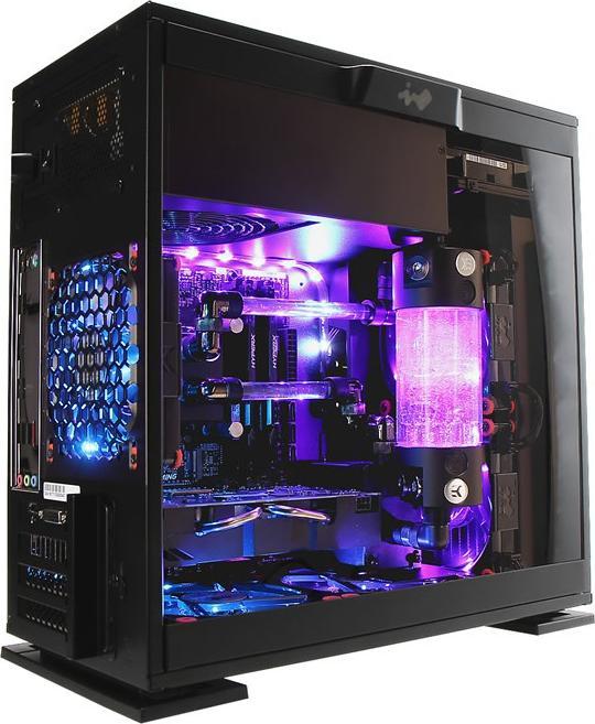 Produktbild In Win Mini Tower 301, schwarz ohne NT (mATX, Mini-ITX)