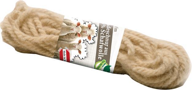 Actual product image Windhager Sheep wool binding cord (1000 cm)