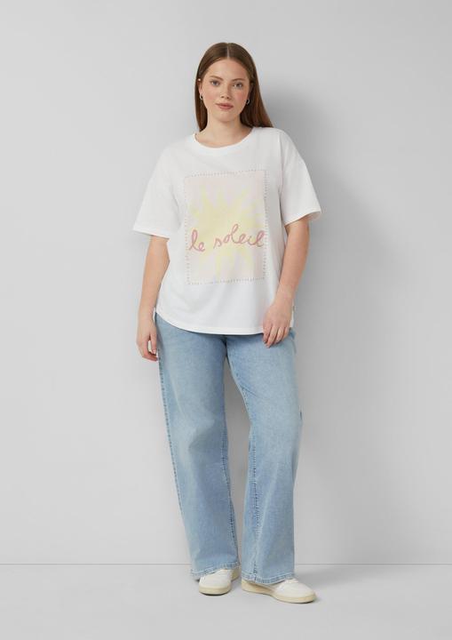 Produktbild s.Oliver Baumwollshirt mit Frontprint (46)