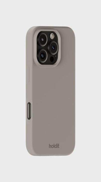 Actual product image Holdit Silicone Case iPhone 16 ProMax Taupe (Apple iPhone 16 Pro Max)