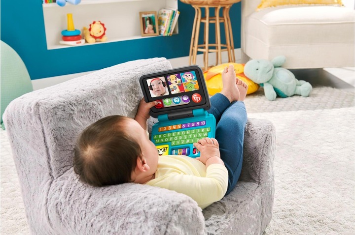 Produktbild Fisher-Price Homeoffice Laptop (Englisch, Deutsch)