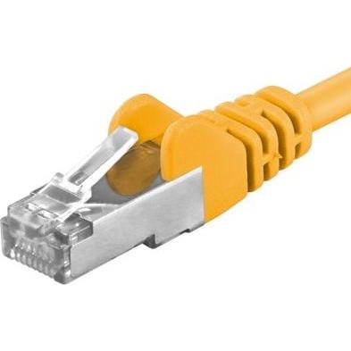 PremiumCord SP6ASFTP002Y (S/FTP, CAT6a, 0.25 m), Netzwerkkabel