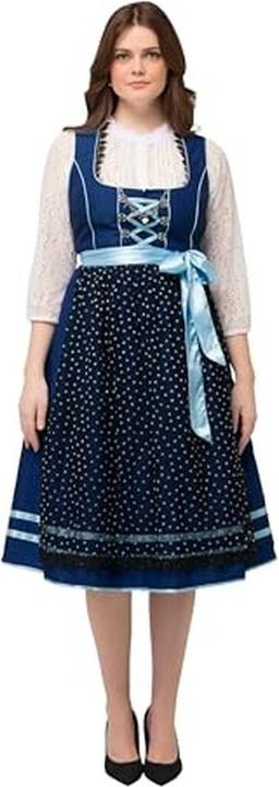 Actual product image Ulla Popken Heart Print Dirndl (62)