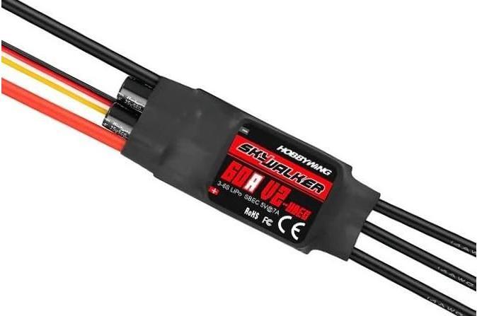 Produktbild Hobbywing Skywalker V2 60A 3-6s, 7A BEC