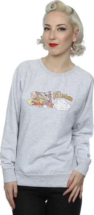 Produktbild The Flintstones Family Car Distressed Sweatshirt (XL)