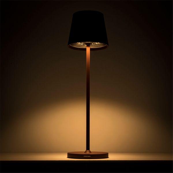 Actual product image Century LED table lamp LUME Plus corten 2,2W 2700K Dimm. IP54 (190 lm)