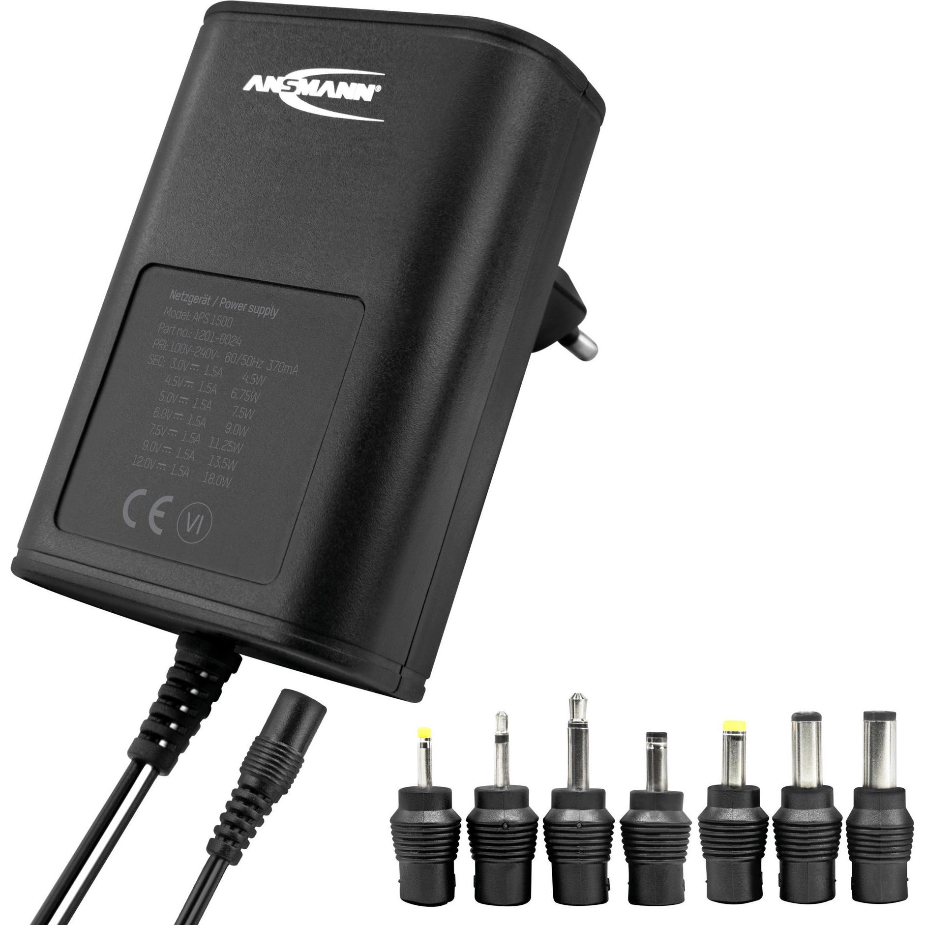 Ansmann APS 1500 max. 18 W NEU, Universalladegerät