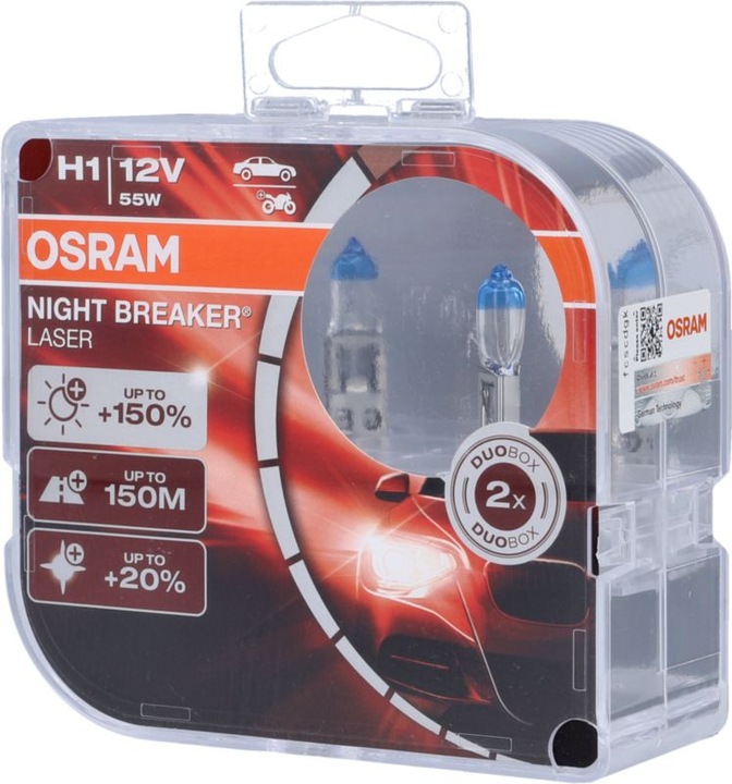 Actual product image Osram Night Breaker (H1)