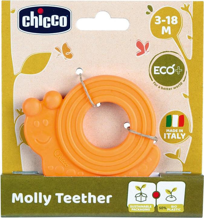 Image du produit Chicco Anneau de dentition escargot Molly Eco+ s