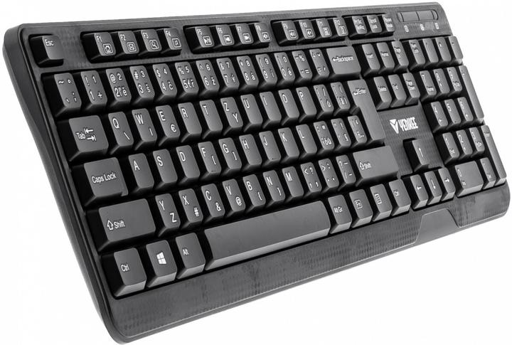 Actual product image Yenkee 1002CS keyboard with cable Black CZ + SK (YKB 1002CS) (DE, Cable)