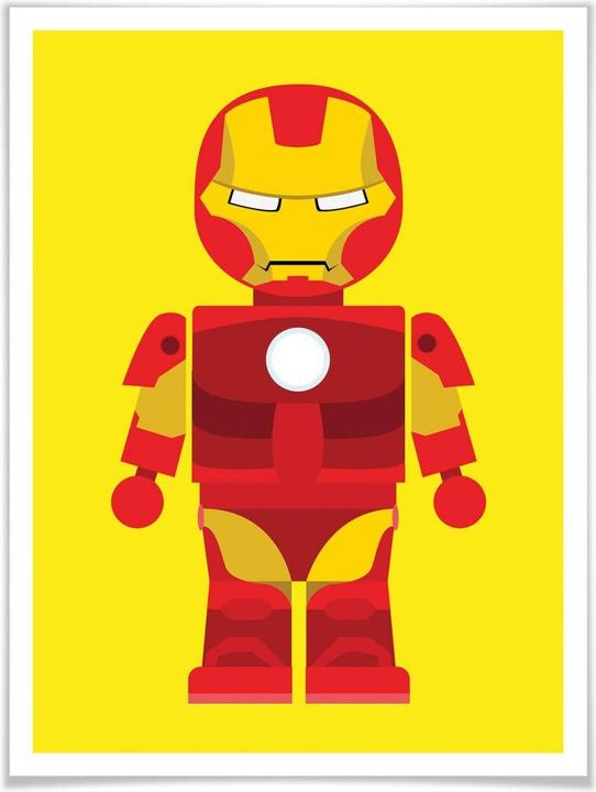 Produktbild Trenddeko Iron Man Spielzeug (40 x 50 cm)