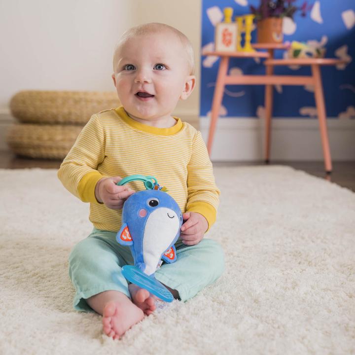 Actual product image Bright Starts Whale-a-roo™ Pull & Shake Activity Toy