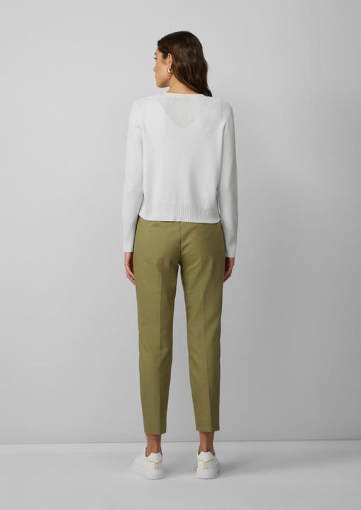 Immagine prodotto S.Oliver Strickjacke Kurzer Feinstrick-Cardigan aus Viskosemix mit Knopf (46)