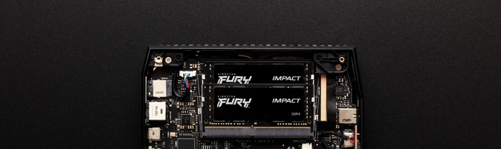 Actual product image Kingston FURY Impact (2 x 16GB, 2666 MHz, DDR4-RAM, SO-DIMM)