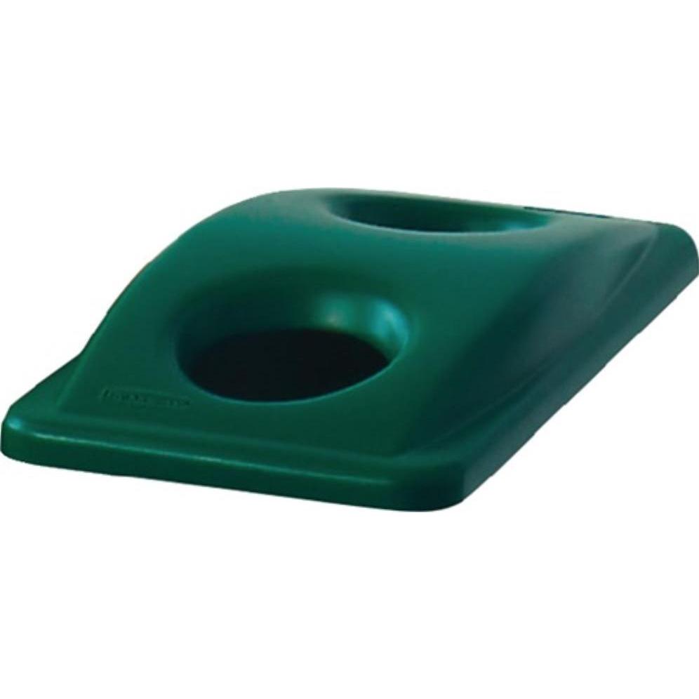 Rubbermaid Kunststoff-Deckel, Abfalleimer, Grün