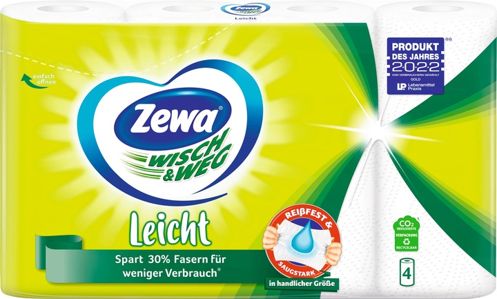 Immagine prodotto Zewa Pulisci e vai con la luce (4 x)