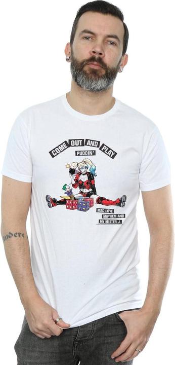 Immagine prodotto Harley Quinn Come Out And Play Maglietta Uomo (L)