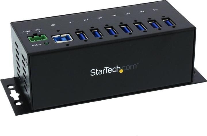 Produktbild StarTech Industrial Railmount (USB-B, 7 Ports)