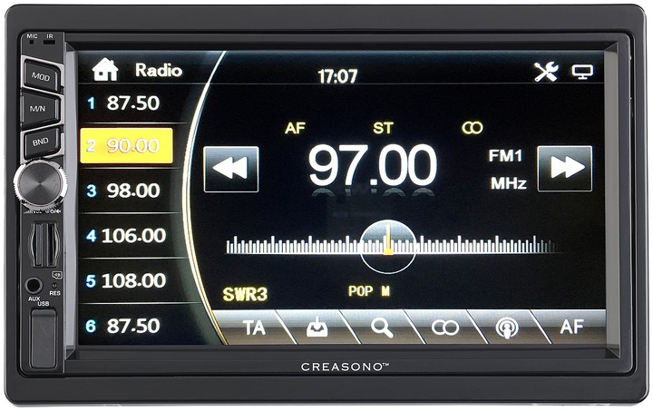 Produktbild Creasono 2-DIN-DAB+/FM-Autoradio (MirrorLink)