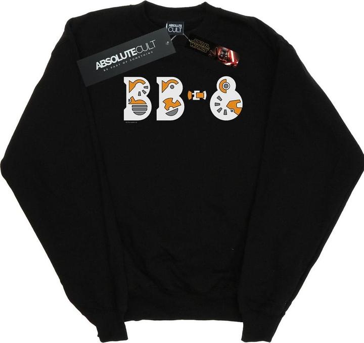 Produktbild Star Wars The Rise Of Skywalker BB8 Text Logo Sweatshirt (5XL)