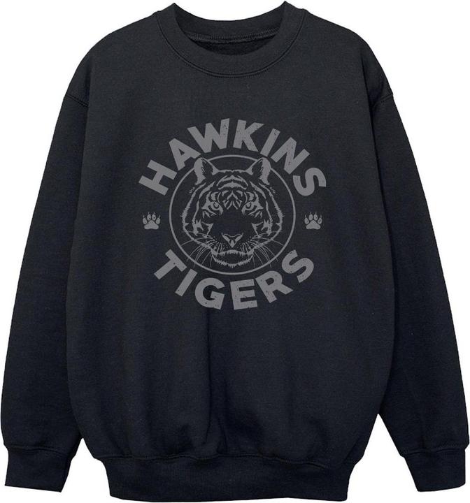 Actual product image Netflix Boys Stranger Things Hawkins Grey Tiger Sweatshirt (152, 158)