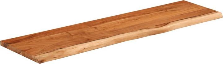 Image du produit VidaXL Étagère murale Rectangulaire Bord d'arbre Étagère suspendue Bureau Étagère en bois massif Acacia