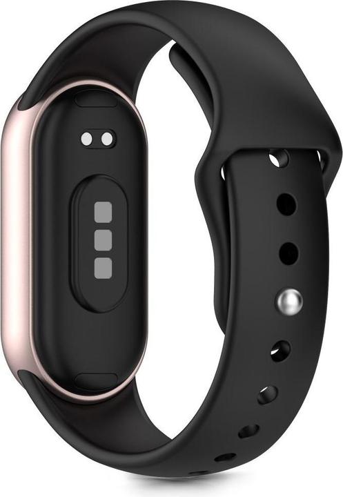 Produktbild 4Kom Tech-Protect IconBand Pure Armband für Xiaomi Smart Band 8 / 9 / 10 / NFC - schwarz (100% Silikon)