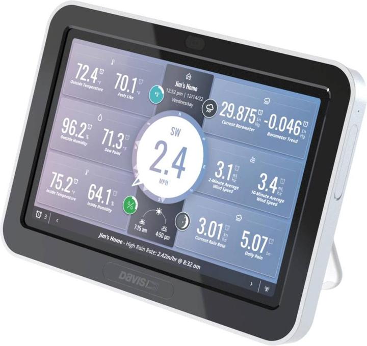 Davis 6313EU Display della console radio Weatherlink Touch per Vantage Pro 2 e Vue