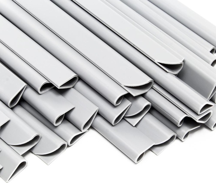 Immagine prodotto Wiltec Rotolo di recinzione da giardino, grigio, 35mx19cm, PVC 450g/m², 20 clip Rotolo di recinzione da (3500 cm)
