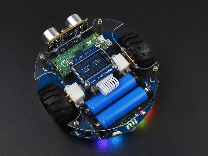 Actual product image WaveShare PicoGo robot for Raspberry Pi Pico