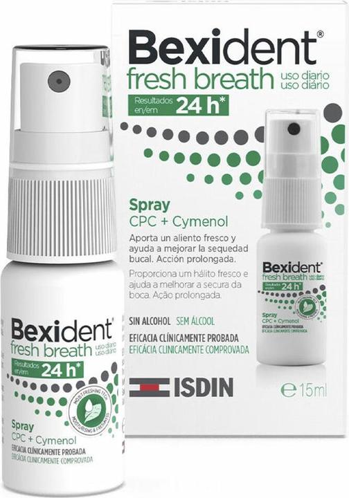 Produktbild Isdin Bexident Fresh Breath Oral Spray 15ml (Körperlotion, 15 ml)
