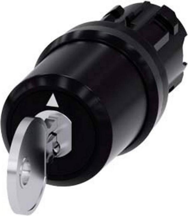 Produktbild Siemens Schlüsselschalter Frontelement, CES SSG10 (3SU1000-5BM01-0AA0)