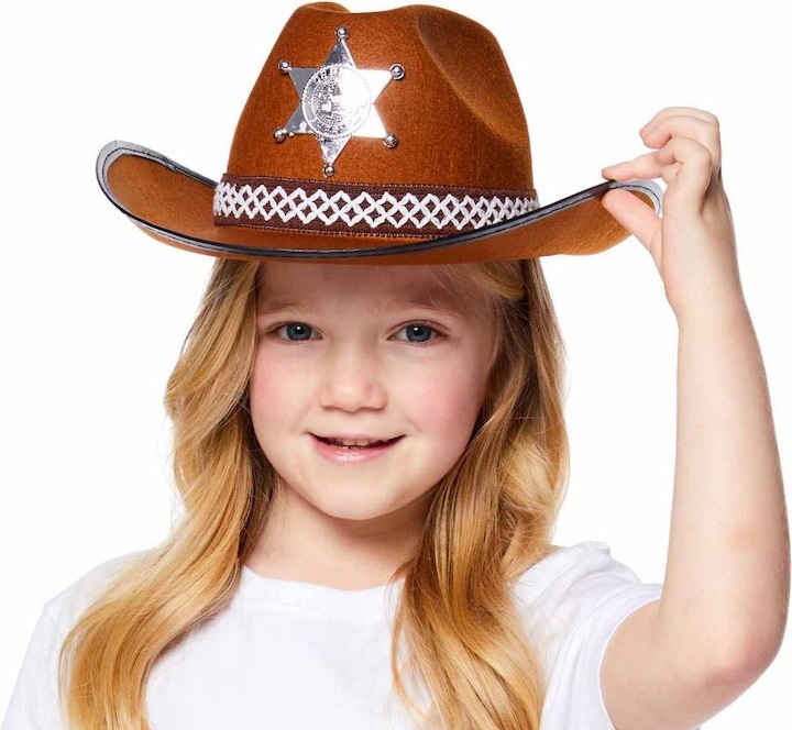 Produktbild Amscan Sheriff Cowboy Hut in Braun für Kinder