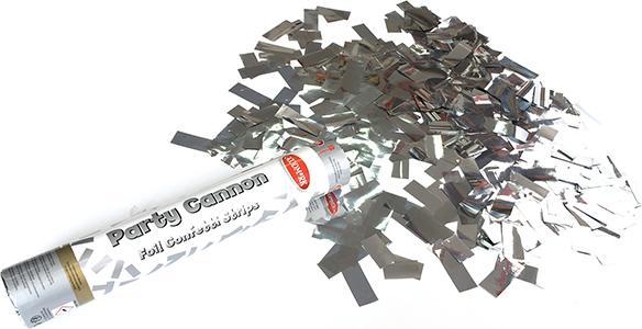 Image du produit Fasnacht Canon de party argent 30cm (1 pièce(s))