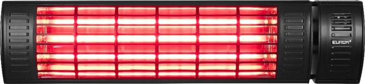 Actual product image Eurom Patio heater Golden 2000 Ultra RCD Black 2000 Watt incl. remote control (2000 W)