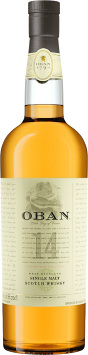 Image du produit Oban 14 ans (Single Malt, Scotch Whisky, 1 x 70 cl)